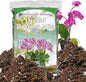 Orchid Potting Mix for Repotting, Mixture of Moss Pine Bark Coco Peat and Perlite, Orchid Bark Potting Mix, Orchid Repotting Kit, Suitable for Plant Root Expansion and Good Drainage - 4QT
