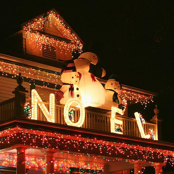 Decute 800LED 272ft Christmas String Lights UL Certified 8 Modes, Waterproof Outdoor Indoor Twinkle Starry Light for Christmas Tree Patio Garden Party Decor, Multicolor