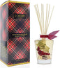 LOVSPA Reed Diffuser Set, Holiday Red Currant & Woods Scented Oil Diffuser with Sticks, Home Fragrance Accessories for Bathroom Shelf Decor, Aroma Diffusers for Home or Office Desk, USA Made