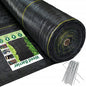 6ft x300ft Black Weed Barrier Landscape Premium Fabric-Heavy Duty Woven Ground Cloth with Superior Permeability Weed Control Convenient Design