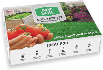 MySoil Soil Test Kit 2 Pack, Unlock Your Lawn & Garden Potential, Complete & Accurate Nutrient and pH Analysis with Recommendations Tailored to Your Soil and Plant Needs