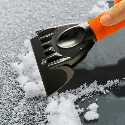27" Snow Brush & Ice Scraper for Car Windshield, Detachable Snow Scrapers with Foam Grip for Cars, Trucks, SUVs