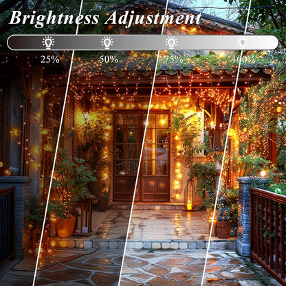 LitHome Color Changing Christmas Lights, 34 Colors 66Ft 200 LED Christmas String Lights with Remote Timer, Connectable Plug in Halloween String Light Outdoor for Xmas Tree Indoor Party Fall Decoration