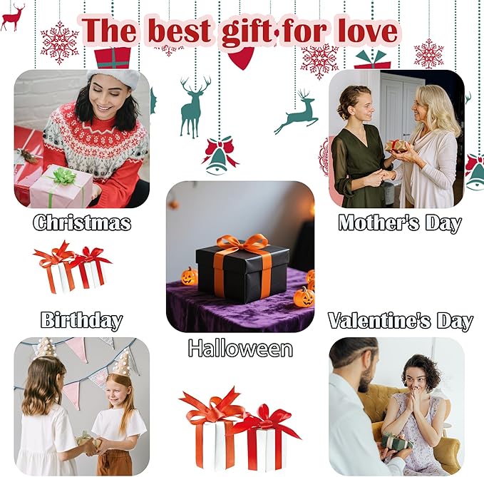 Stained Glass Window Hanging 4 Pcs Set Pink Green Insect Theme 9.8" - Butterfly Suncatcher Door Garden Sun Catcher Decor Birthday Christmas for Mom Woman Nana Men