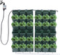 Vertical Wall Planter, Self-Watering Vertical Garden Planter Set with 36 Pots, Stackable Planters Grow Pots with Electronic Timer for Growing Veggies, Fruits, Herbs, Flowers.