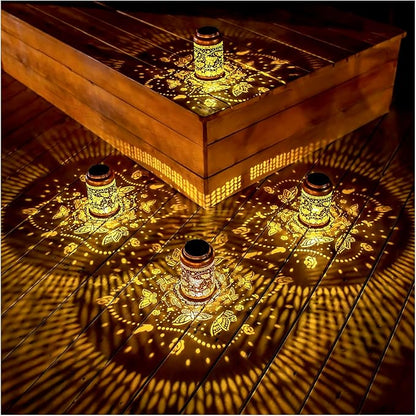 Butterfly Solar Lanterns Outdoor Hanging Waterproof Solar Lights Butterfly Gifts for Women Men Metal Butterflies Decorative LED Lanterns for Outside, Patio, Landscape, Yard Decor, Garden Decorations