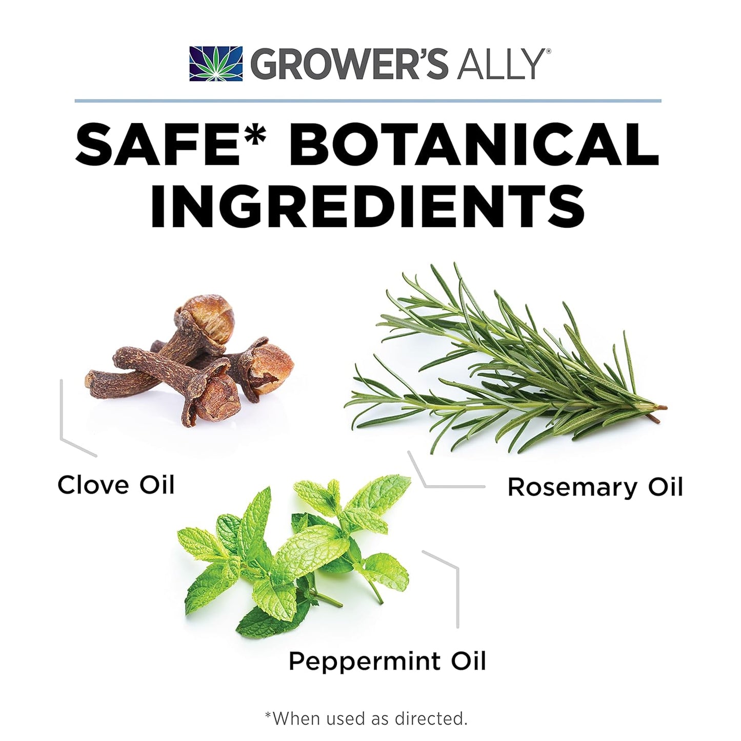 Grower's Ally Spider Mite Control Spray Ready to Use 24 oz | Natural Spider Mite & Insect Killer with Rosemary Oil - Trusted by Cultivators for Indoor and Outdoor Use, OMRI Listed