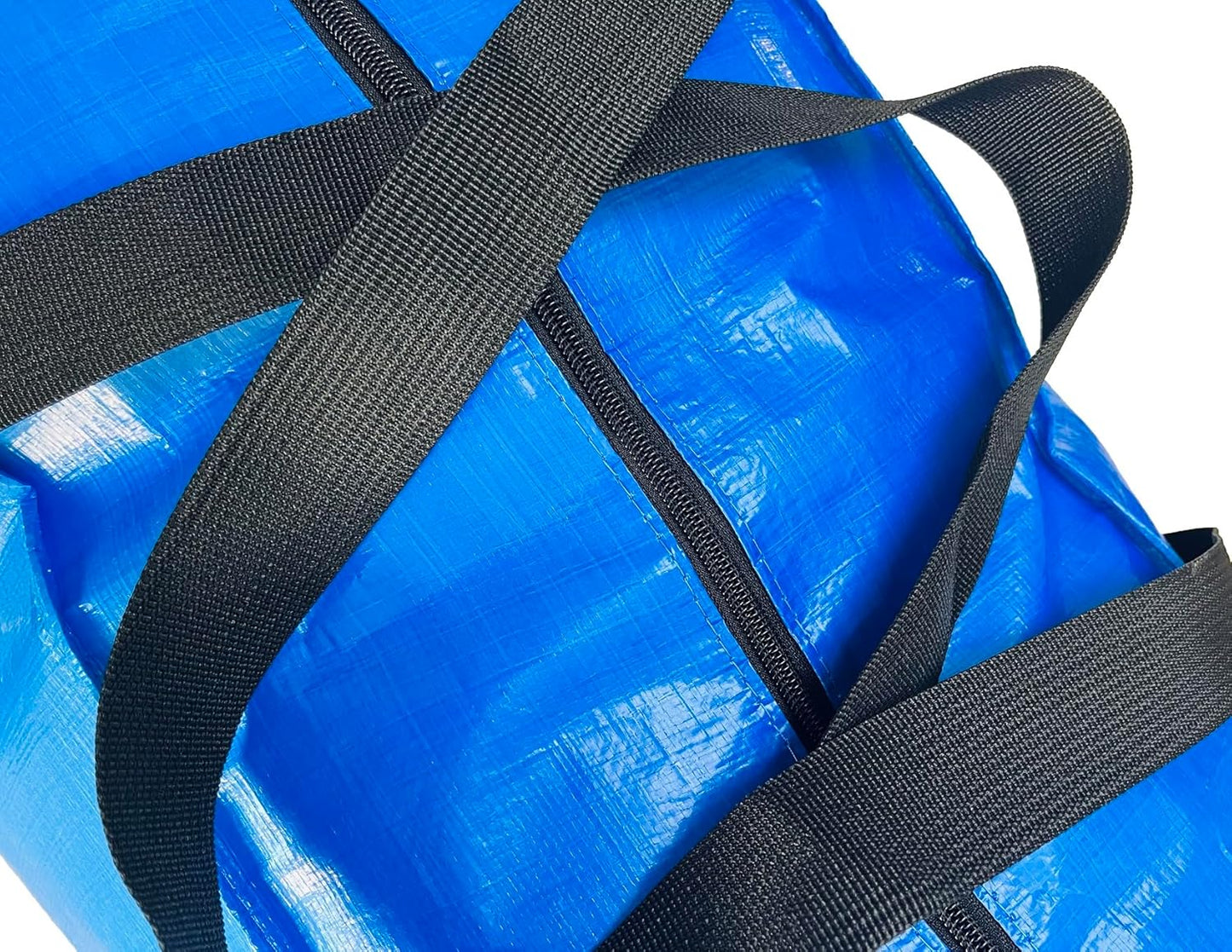 194 Gallon Extra Large Storage Bags, Jumbo Moving Storage Bags, Foldable Big Black Waterproof Outdoor Patio Cushion Storage Bag, 68x30x22inch - 1PACK