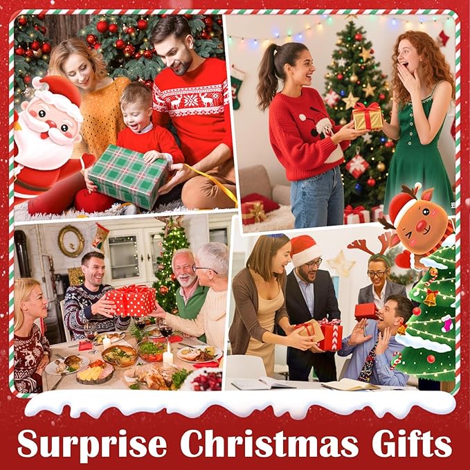 Nativity Snow Globe Christmas Decorations Gifts Nativity Scene Sheep Donkey Musical Glitter Snowfall USB/Battery Timer 8.8 inch