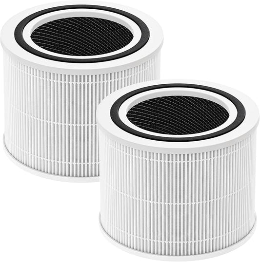 2 Pack Core 300 Replacement Filter White
