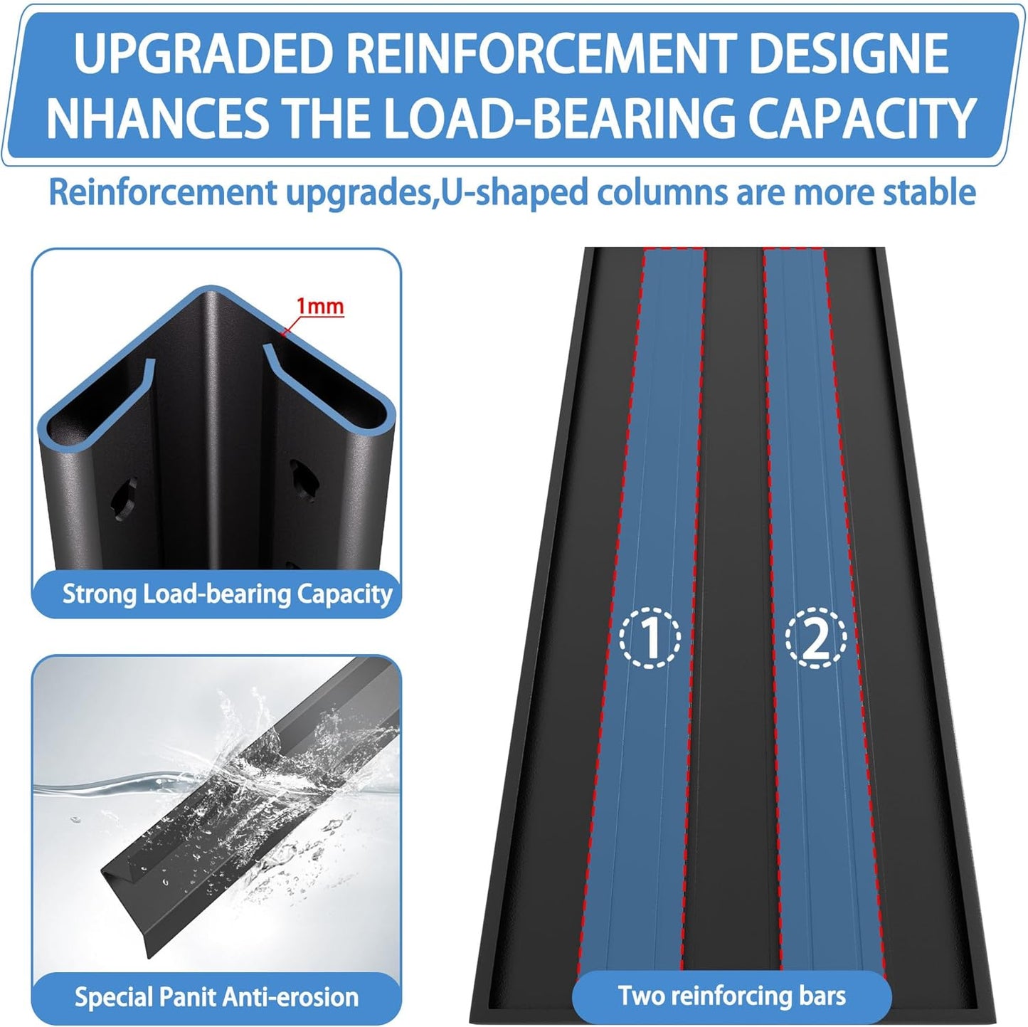 5-Tier Heavy Duty Garage Shelving Unit, 3000 LBS Capacity Metal Storage Rack 76" H x 60" W x 24" D, Adjustable Steel Shelves for Garage, Warehouse, Basement, Pantry, Workshop.3 Pack