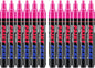 Pink Paint Pens Paint Markers - 12 Pack Permanent Quick Dry Waterproof Marker Pens for Rocks Wood Fabric Plastic Canvas Glass Mugs Metal Tire Stone