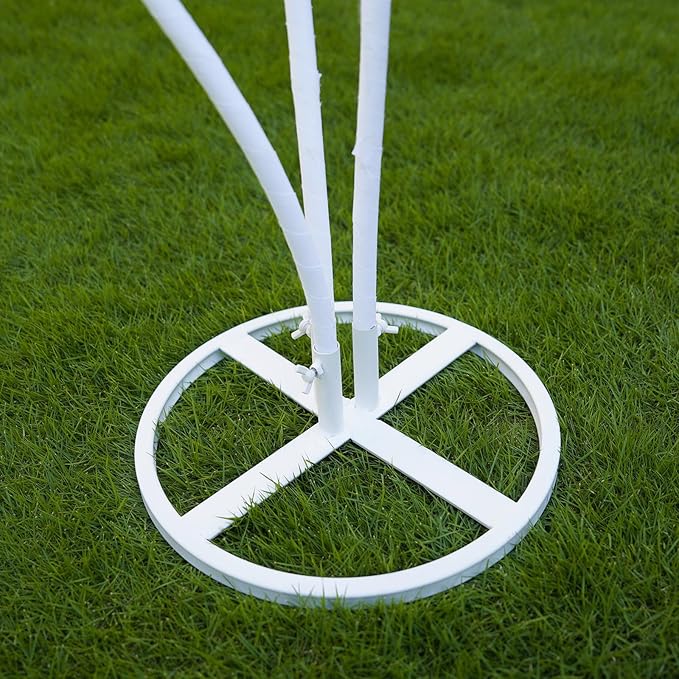 Giant Flowers for Decoration,3-Head Large Artificial Silk Flower with Standing Stems and Base for Party Banquet Wedding Reception Background Decor Home Decor (Purple Gradient)