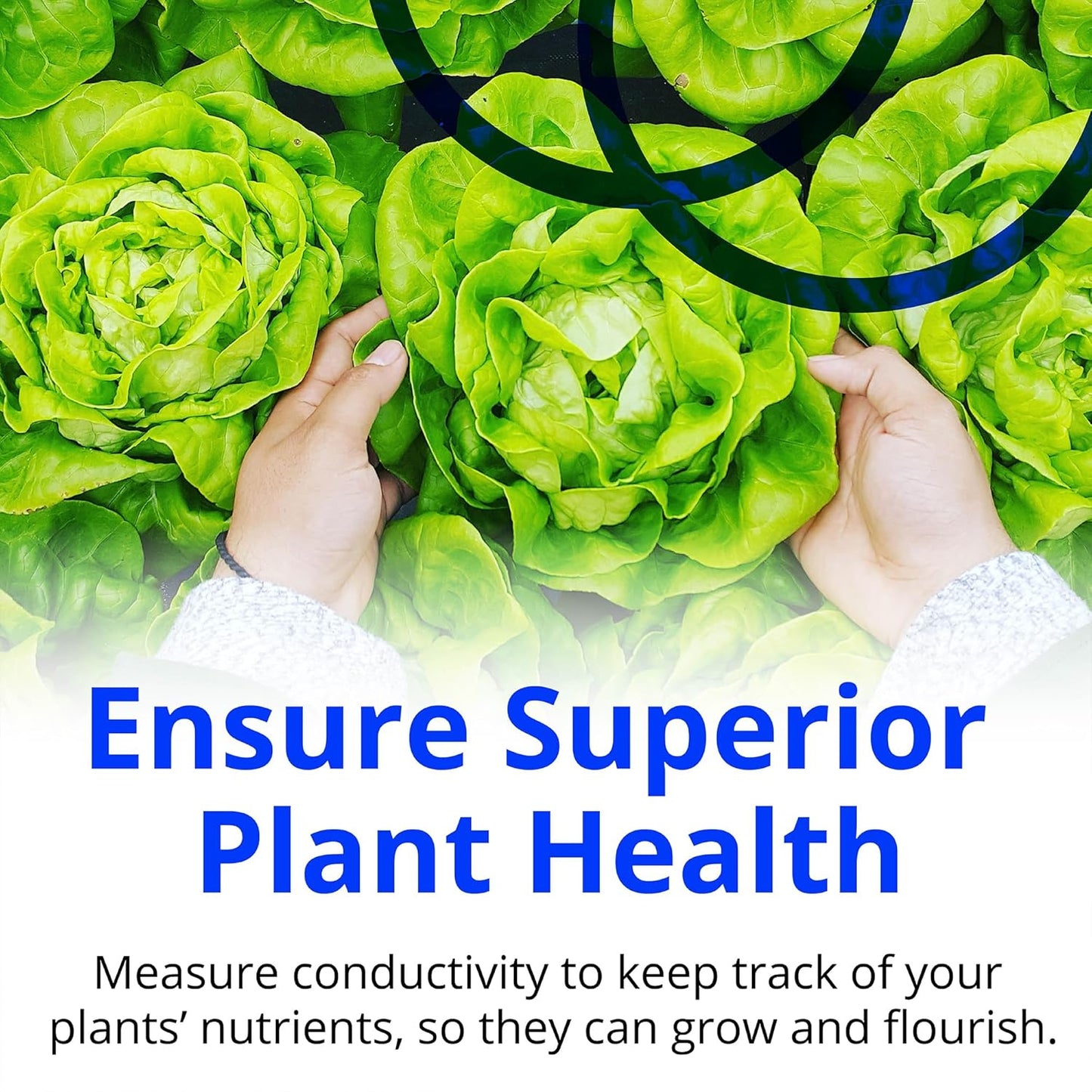 Bluelab TRUNCOMV2 Commercial Truncheon Nutrient Meter with Increased Measurement Range, Digital Conductivity (TDS, EC, ppm 500, ppm 700, CF) Tester in Water, Tool for Hydroponic System and Plant Grow