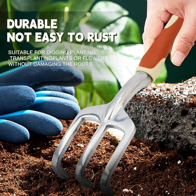 Gardening Tools, Aluminum Alloy That are Durable, Sturdy and Non-Slip, Suitable for Parent-Child Gardening Activities, Outdoor Gifts for Women, Gardening Gifts