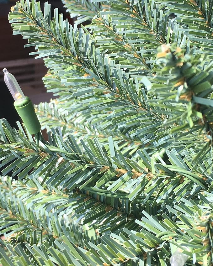 Pre-lit Christmas Tree 10FT Premium Spruce Artificial Remote Control with 1500 Dual Color LED Lights, Full Hinged Fir Xmas Tree Multicolor and White Lights 10 Feet Holiday