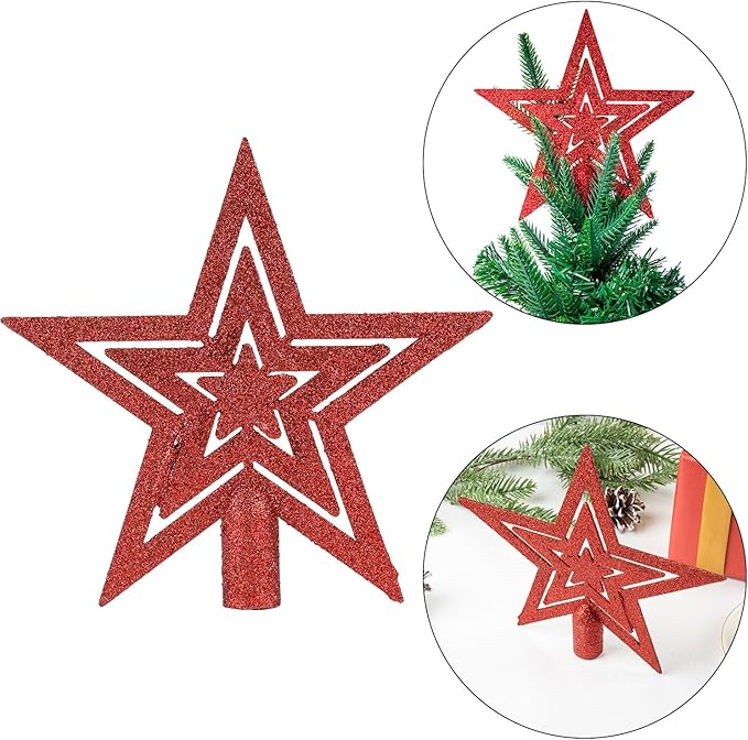 Aitsite 100 Pack Christmas Tree Ornaments Set Mini Shatterproof Holiday Ornaments Balls for Christmas Decorations (Red and Green)