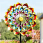 Wind Spinners Outdoor for Yard and Garden Large, Metal Wind Spinners & Wind Sculptures 84 inch, Birthday Gift for Women Family Garden Decor(Colorful)