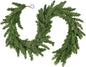 6.2FT Christmas Cedar Garland Artificial Real Touch Greenery with Thick and Lush Soft Pine Needles, Realistic Faux Green Garlands for Mantle Fireplace Table Indoor Outdoor Christmas Decorations
