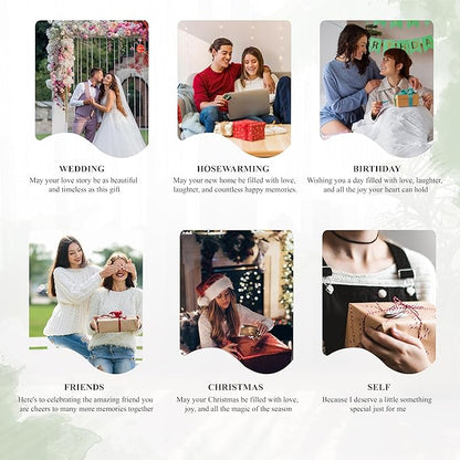 Crocon Crystal Heart Base Tree Good Luck Birthday Gifts for Womens, Mom, 7 Chakra Healing Stones & Crystals Tree of Life for Positive Energy Feng Shui Décor Home and Office Desk Decor Present for her