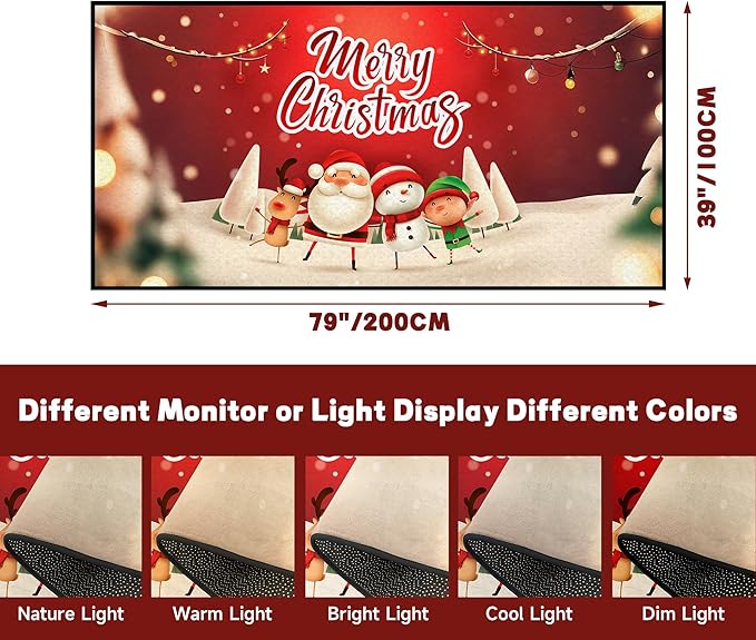 Christmas Rug, Snowman Rug, Xmas New Year Gift Door Mat for Bedroom Living Room Kitchen, Merry Christmas Indoor Floor Mats for Holiday Festive Decoration,79" X 39"