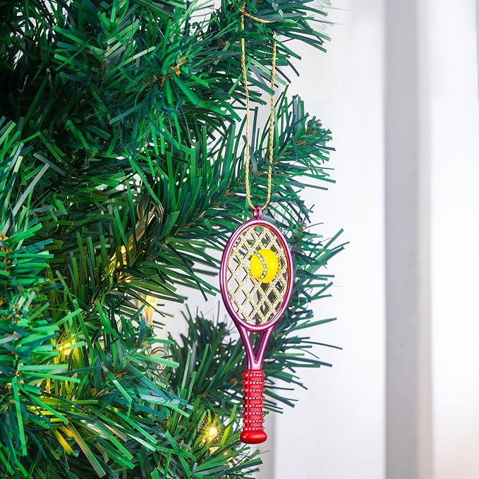 2025 Christmas Tennis Ornaments, Christmas Tree Ornament, Hanging Ornaments Tennis Ornament Gifts for Sisters Mom Grandparent Women Men