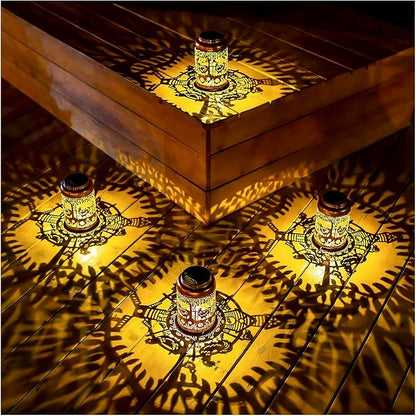 Chicken Solar Lanterns Outdoor Hanging Waterproof Solar Lights Chicken Gifts for Women Men Metal Rooster Decorative LED Lanterns for Outside, Patio, Landscape, Yard Decor, Garden Decorations