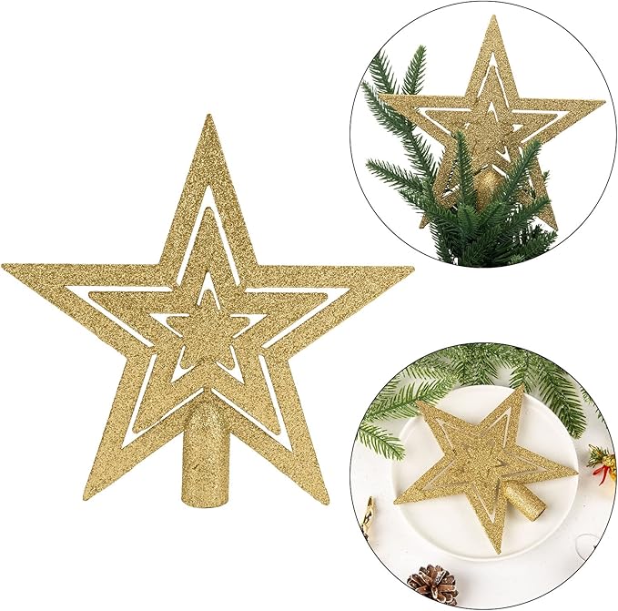 Aitsite 100 Pack Christmas Tree Ornaments Set Mini Shatterproof Holiday Ornaments Balls for Christmas Decorations (Gold and Sliver)