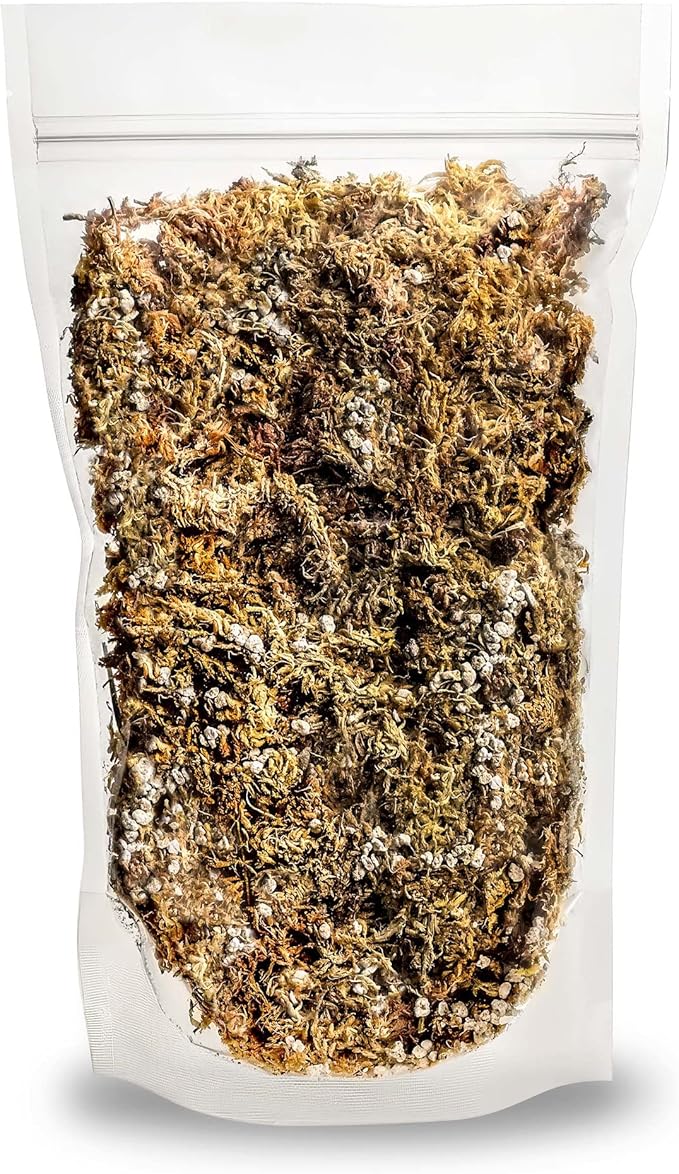 Gardenera Premium Orchid Mix by GARDENERA - 20 Quart - Fern + New Zealand Pine Bark + Sphagnum Moss + Perlite | Best for Growing and Repotting Orchids (4 Bags of 5 QT)