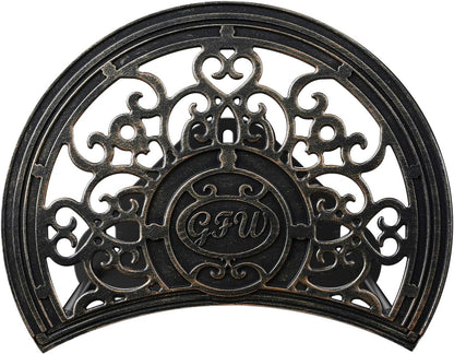 GOFORWILD Garden Hose Holder made of Stainless Cast Aluminum, Decorative Hose Butler Sturdy Water Hose Rack, Durable Wall Hose Hanger, Holds 125-Feet of 5/8-Inch Hose, Hose Reel, 7005