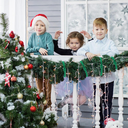 100 Pcs Christmas Garland Ties 15.75Inch Adjustable Holiday Garland Twist Ties for Holiday Halloween Tree Wreath Party Yard Wall Doorway Reusable Nylon Garden Cable Straps Decoration(Green)