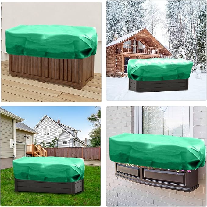 Plant Covers Freeze Protection – 4 Pack 59"x20"x22" Winter Plant Cover Cold Weather Tree Frost Cloth Warm Blankets Shrub Covers for Outdoor Plant