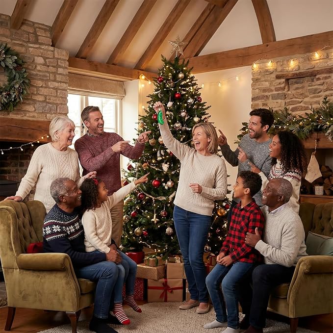 German Christmas Pickle Ornament Tradition – Handcrafted Green Glass Christmas Tree Ornament – Gift Boxed with Story & Legend – Holiday Keepsake Gift