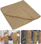 ANPHSIN 40ftx40in Natrual Burlap Plant Covers Freeze Protection - Winter Frost Plant Blankets, Frost Cloth Tree Wrap for Outdoor Bushes Trees Potted Plants Cold Weather