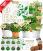 HOME GROWN Gift Herb Kit – 8 Herb Seeds Set with Basil, Cilantro, Mint & More, Complete Indoor Grow Kit for Kitchen, Gardening Gifts for Women & Men, Ideal for Cooking & Home Décor