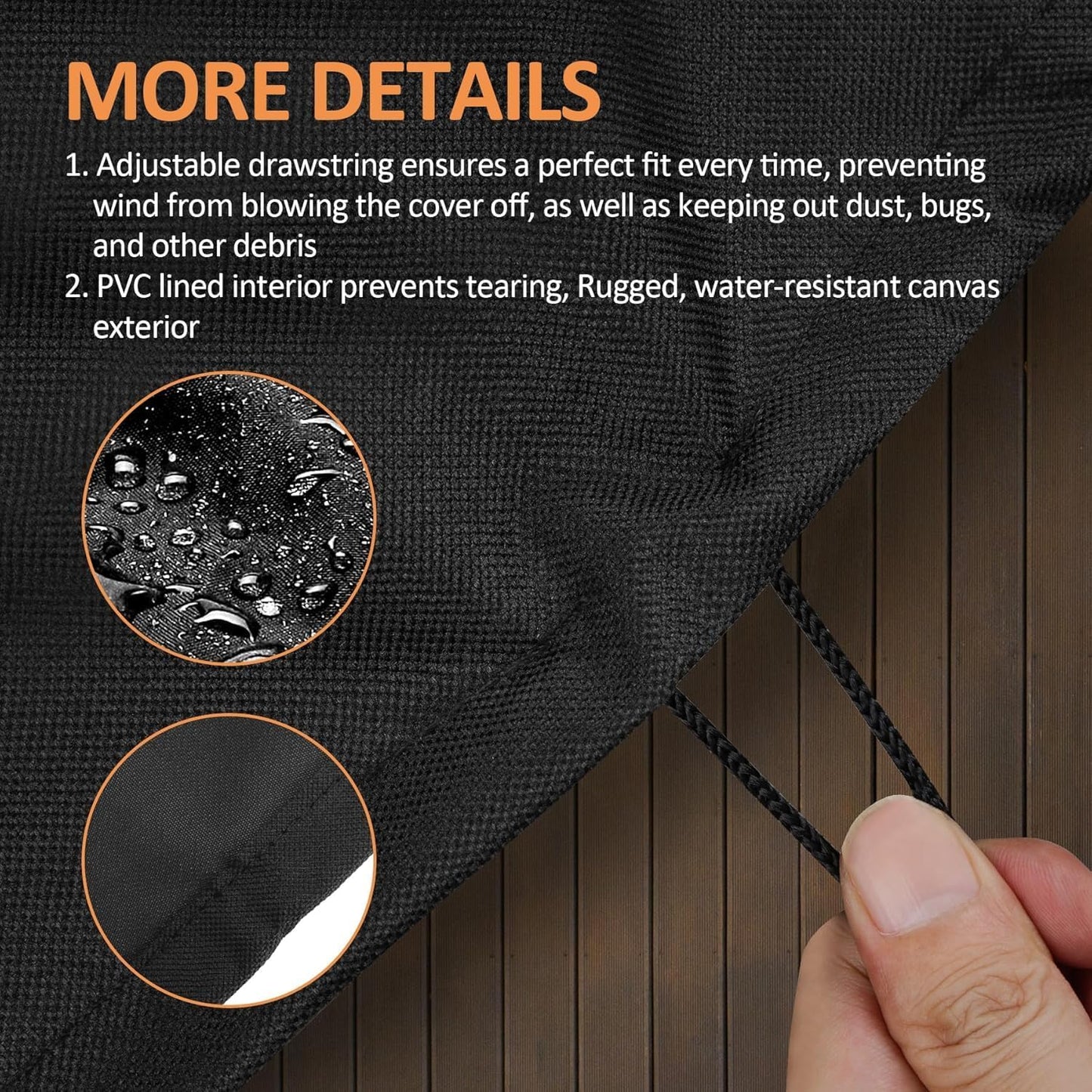 21" Carry Bag and Cover Kit Replacement for Outland Firebowl, Portable Outdoor Propane Gas Fire Pit Bag with Padded Handles, Fire Pit Carry Case Water-Resistant