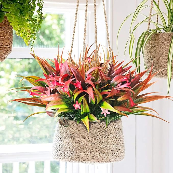 8 Bundles Artificial Plants Bushes Outdoor UV Resistant Fake Flowers Grass Bulk Faux Plastic Greenery for Fall Winter Summer Outside Window Box Planter Front Porch Yard Floral Arrangements