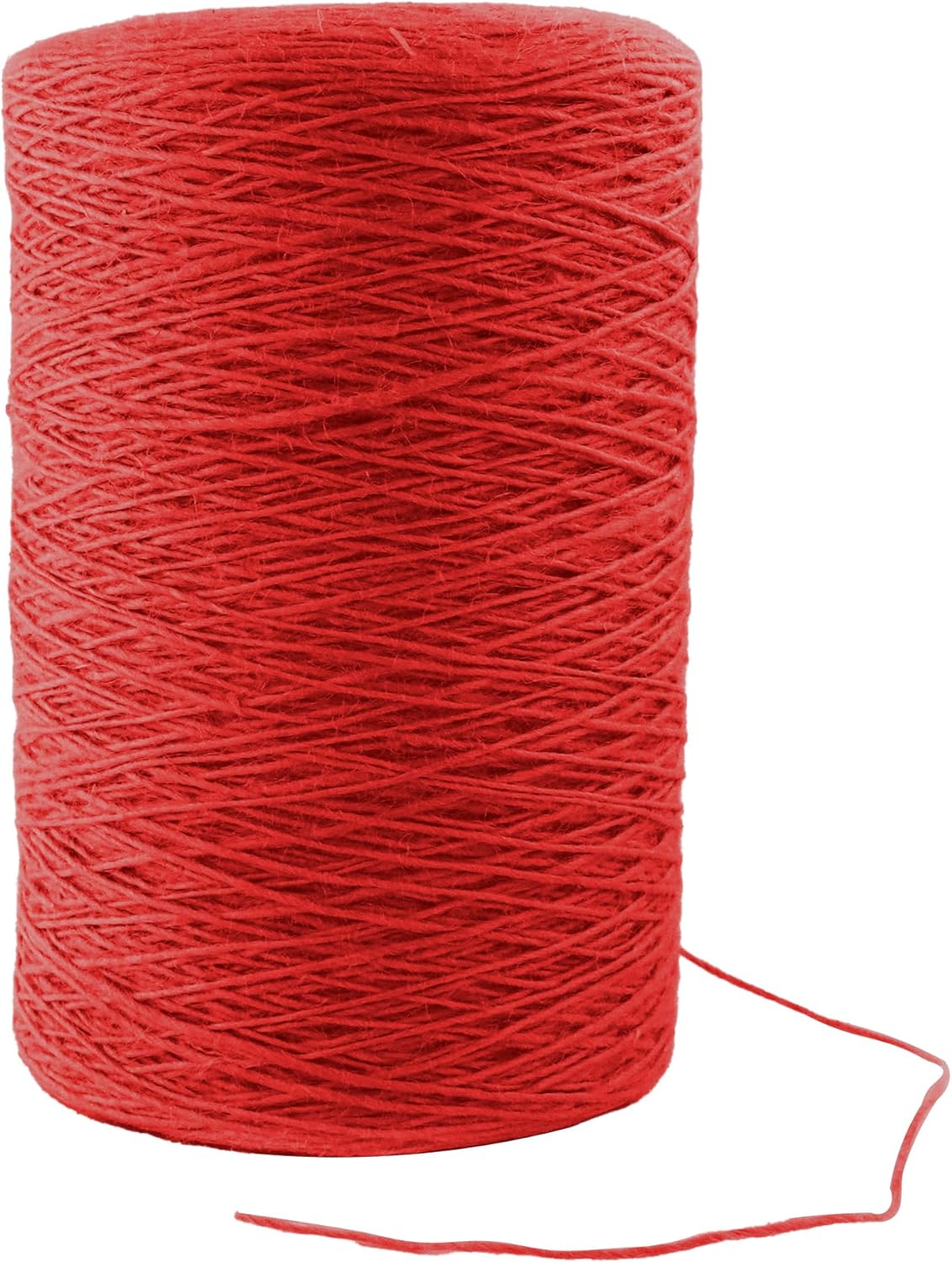 1mm x 5000 Feet Red Jute Rope, Twine for Gardening Tomato Climbing Plant Tie Floristry Crafts Gift Wrapping Packing Decor