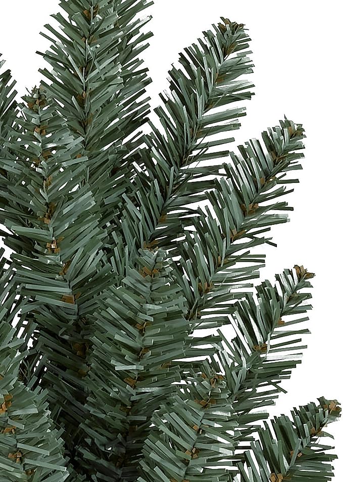 Balsam Hill 6 ft Pre-Lit Classic Blue Spruce - Artificial Christmas Tree with Twinkly Lights, Easy Plug Technology, Premium Stand for Indoor Holiday Decorating