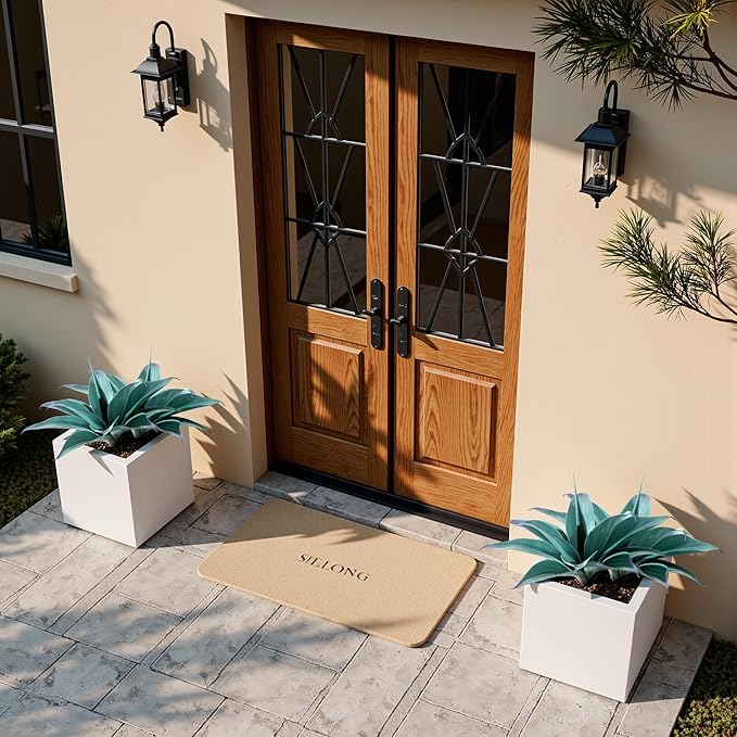 Artificial Agave Plants,Large UV Resistant Fake Agave Planters 12" for Indoor and Outdoor Decorating Tropical Plant Succulents Greenery Indoor Decor (Blue,2Pack)