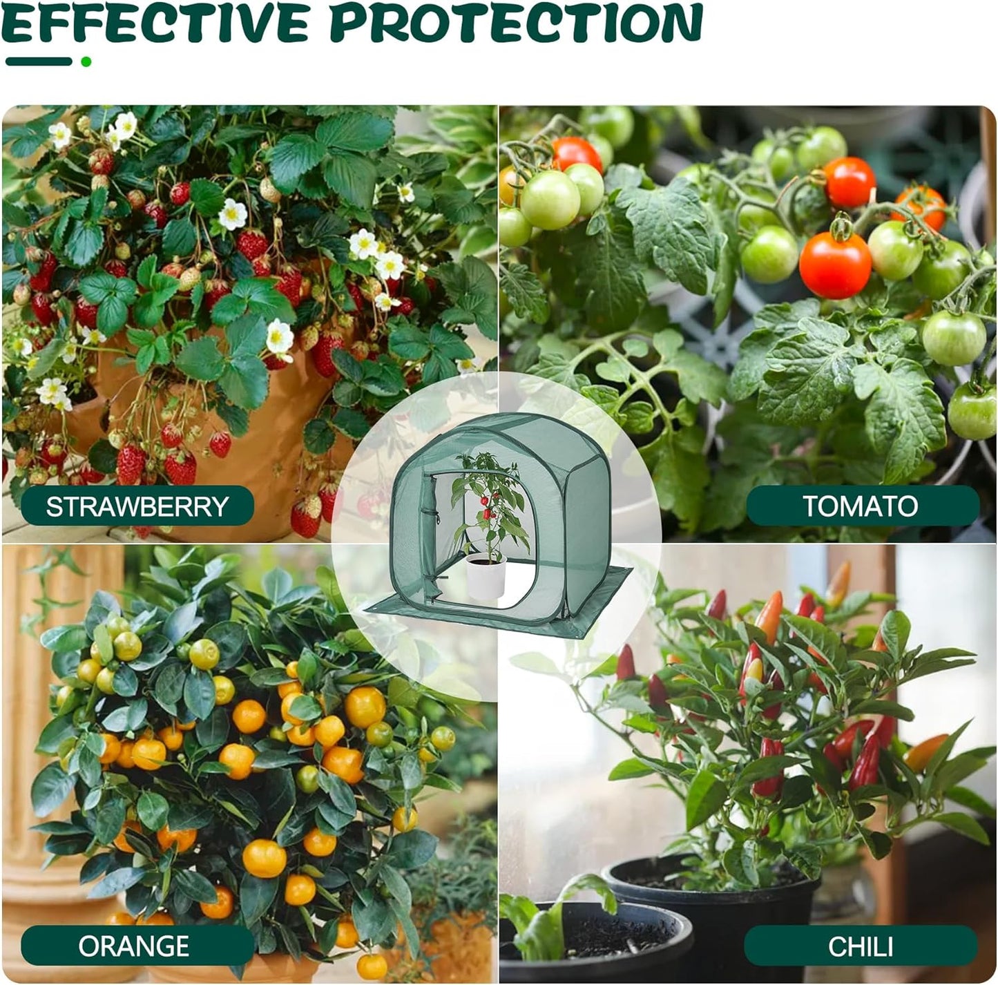 UV-Resistant Durable Pop Up Plant Covers & Garden Mesh Netting - Protective Bird Netting for Tomato & Crop Protection, Portable Pop-Up Mesh Plant Covers for Raised Beds