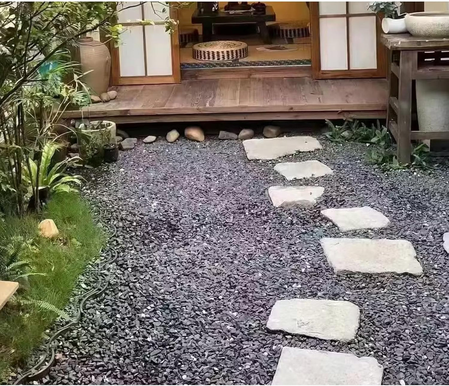 45lb Black Cactus Pea Gravel Rocks,1/4 Inch Pebbles for Indoor Plants, Natural Succulent Rock and River Rocks Decorative for Aquariums, Vases, Outdoor Gardening, Top Dressing for Potted Plants