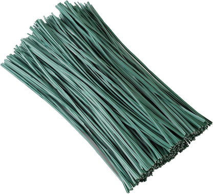 300 Pcs 6 inch Blackish Green Plastic Twist Ties, Cable Ties, for Bags, Gardening Tools