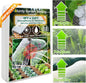 Garden Pest Barrier Netting, Insect Barrier Net 8x24Ft Ultra Fine Protect Netting Thickened Mesh Net Plant Covers for Vegetable Plants Fruits Greenhouse Row Cover Raised Bed Barrier Screen Bugs Out