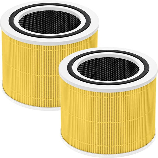 2 Pack Core 300 Replacement Filter for LEVOIT Core 300-P and Core 300S-P Air Purifier, Core 300-RF-PA
