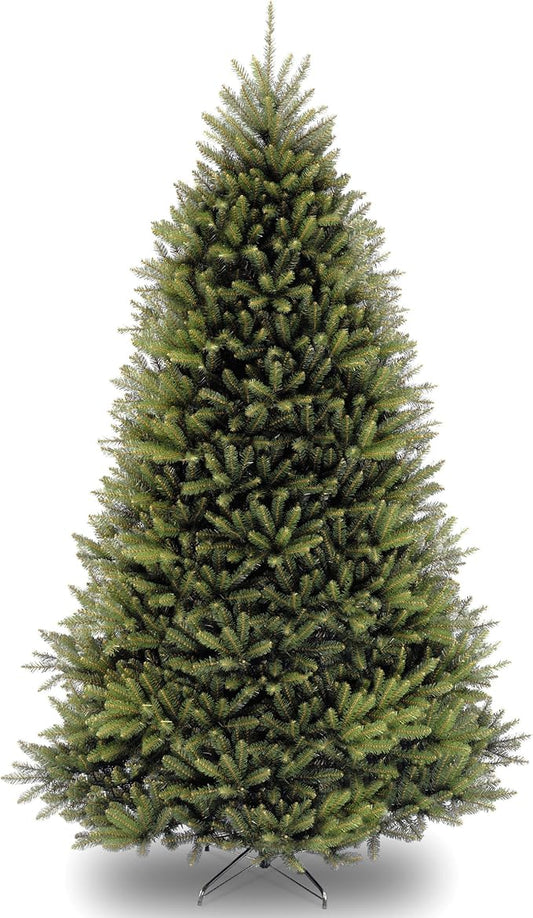 National Tree Company 10 ft Unlit Dunhill Fir Full Artificial Christmas Tree, 5,090 Tips, Includes Stand, Green