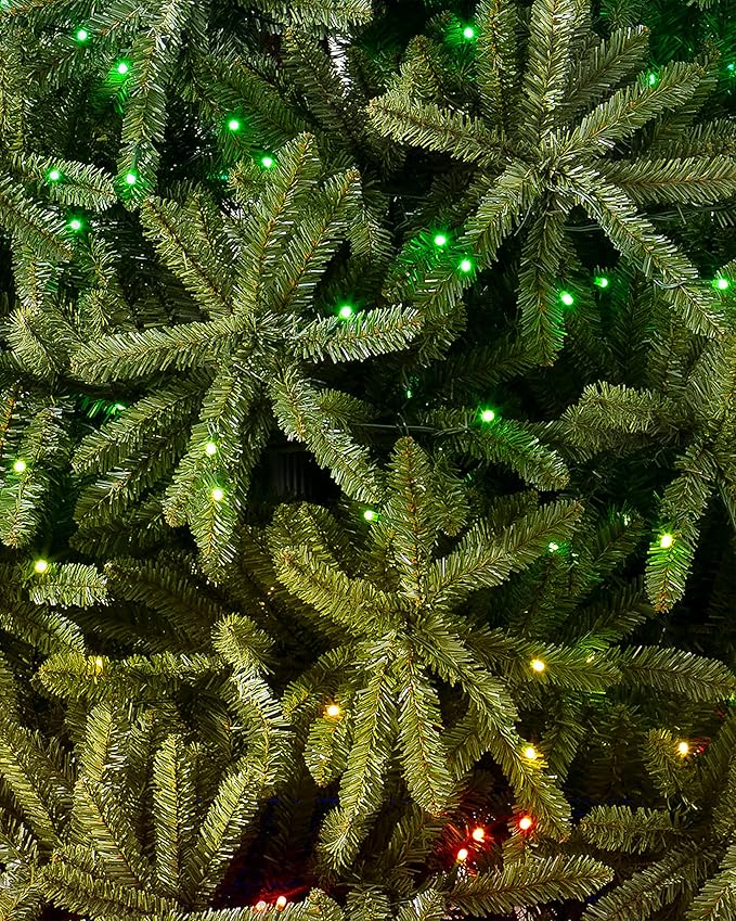 Balsam Hill 6 ft Pre-Lit Classic Blue Spruce - Artificial Christmas Tree with Twinkly Lights, Easy Plug Technology, Premium Stand for Indoor Holiday Decorating