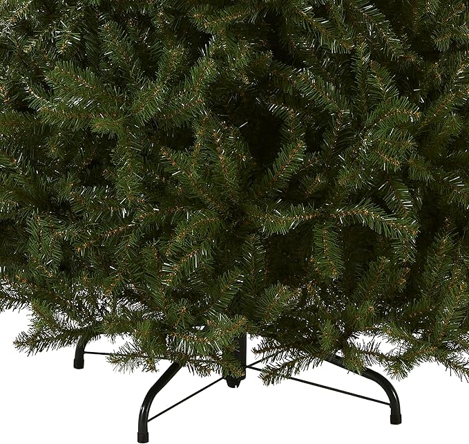 National Tree Company 9 ft Unlit Dunhill Fir Full Artificial Christmas Tree, 4,026 Tips, Includes Stand, Green