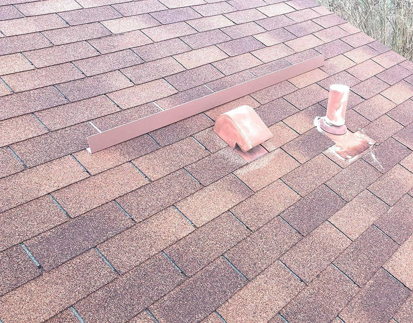 Eagle 1-26 Gauge 5 Foot Rain Diverter - Nails and Instructions Included (Mill Finish Aluminum, Copper, Galvanized, Stainless Steel & More) (1, Galvalume)