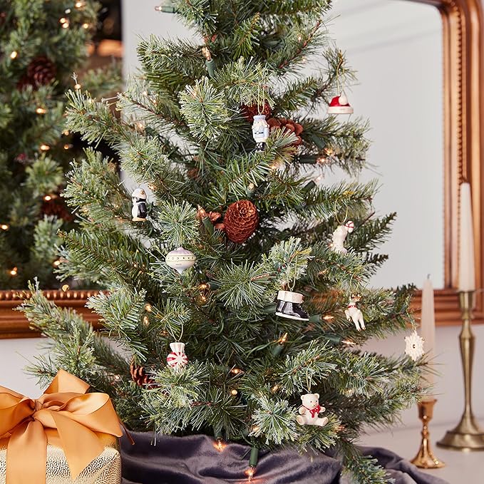 Lenox 867170 Memories 10-Piece Christmas Tree Ornament Set